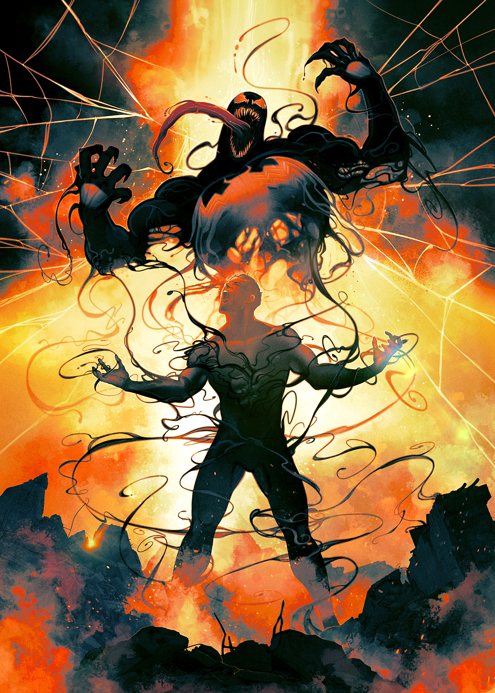 Venom Symbiote Takeover: постер из коллекции Marvel