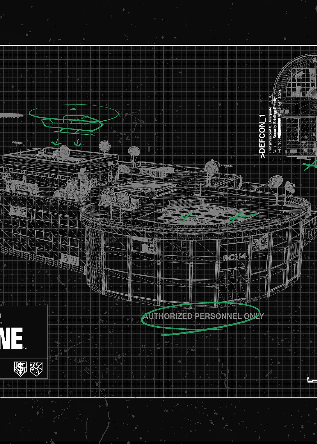 TV Station Blueprint: постер из коллекции Call of Duty