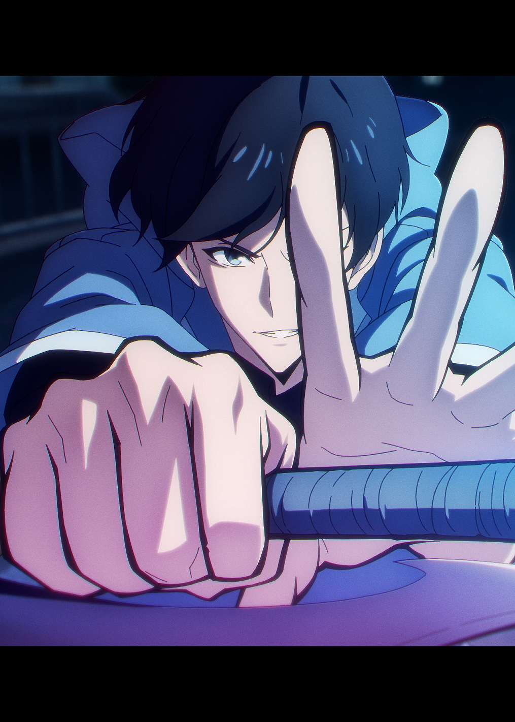 Sung Jinwoo street fighting: постер из коллекции Solo Leveling