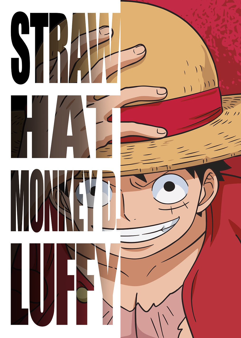 Straw Hat Monkey D. Luffy: постер из коллекции One Piece