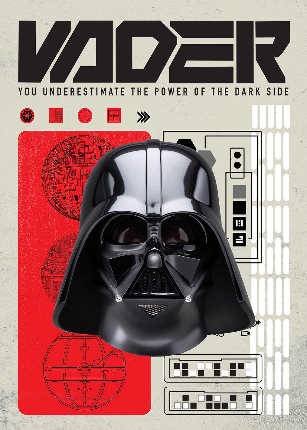 Darth Vader Helmet: постер из коллекции Star Wars