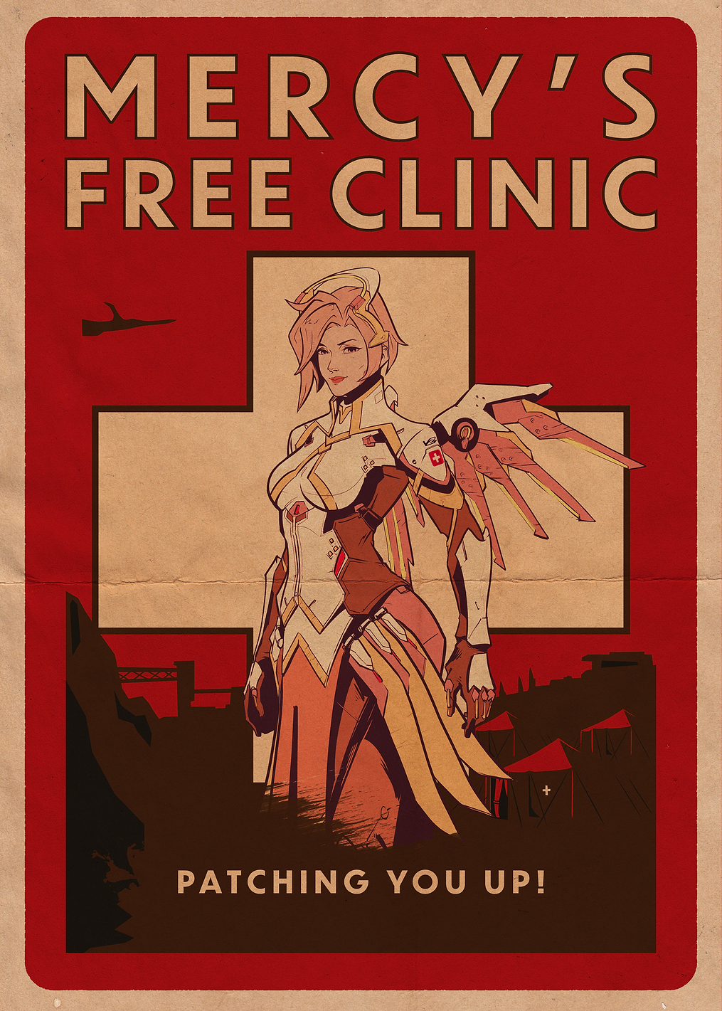 Mercy's Free Clinic: постер из коллекции Overwatch