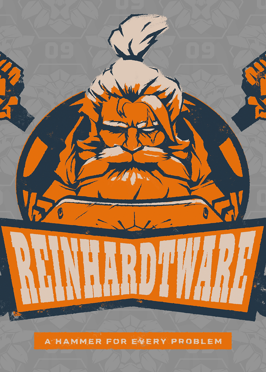 Reinhardtware: A Hammer for Every Problem: постер из коллекции Overwatch