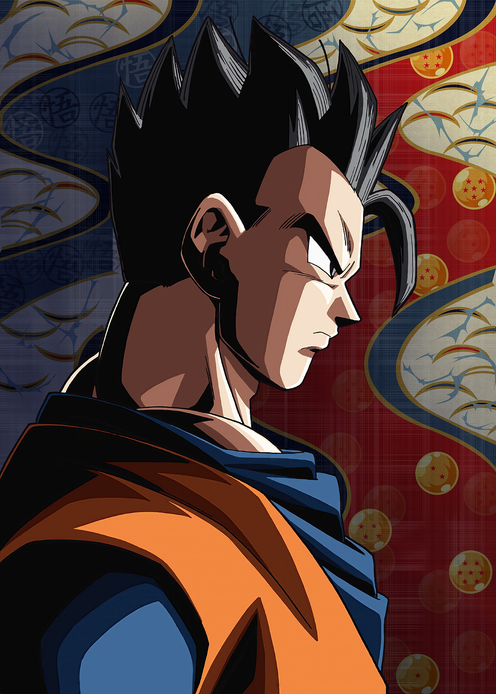 DBZ Ultimate Gohan Epic Portrait: постер из коллекции Dragon Ball Z
