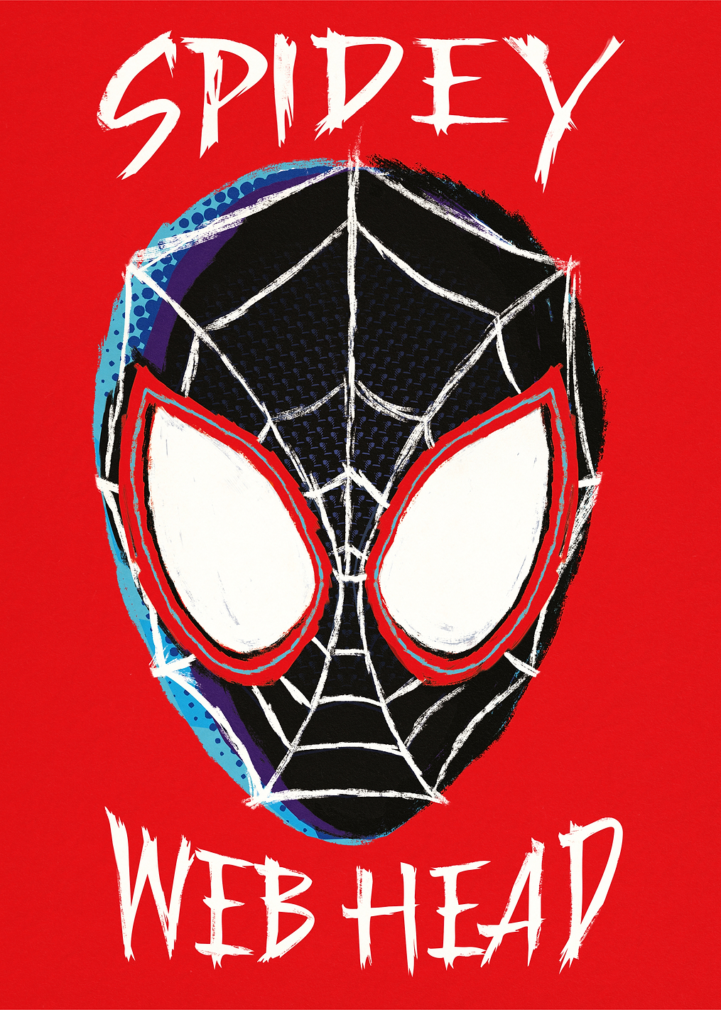 Into the Spider-Verse Spidey Web Head: постер из коллекции Marvel