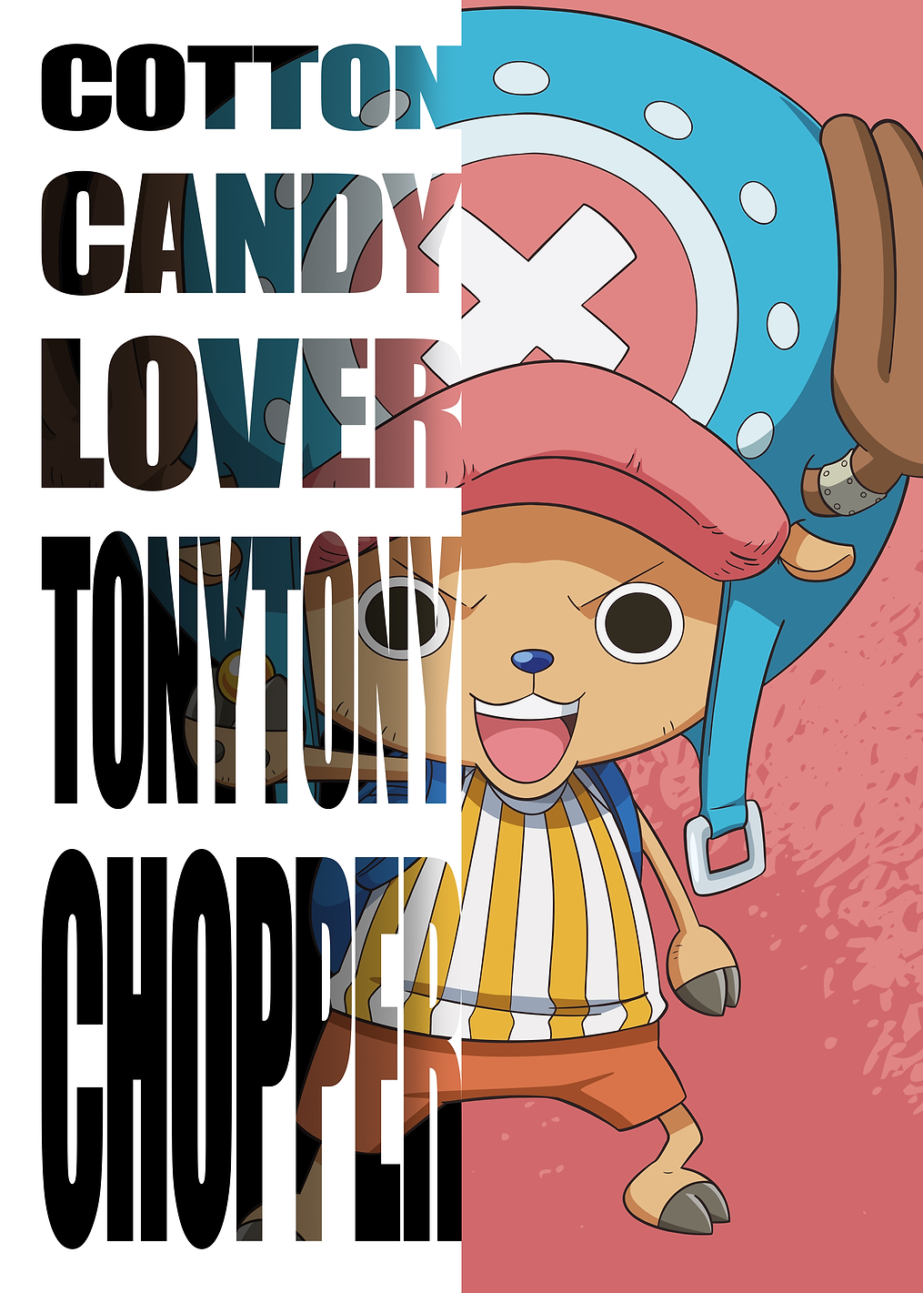 Cotton Candy Lover Tony Tony Chopper: постер из коллекции One Piece