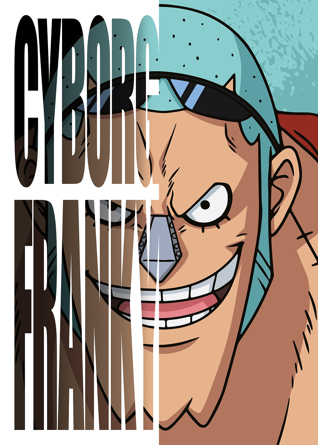 Cyborg Franky: постер из коллекции One Piece