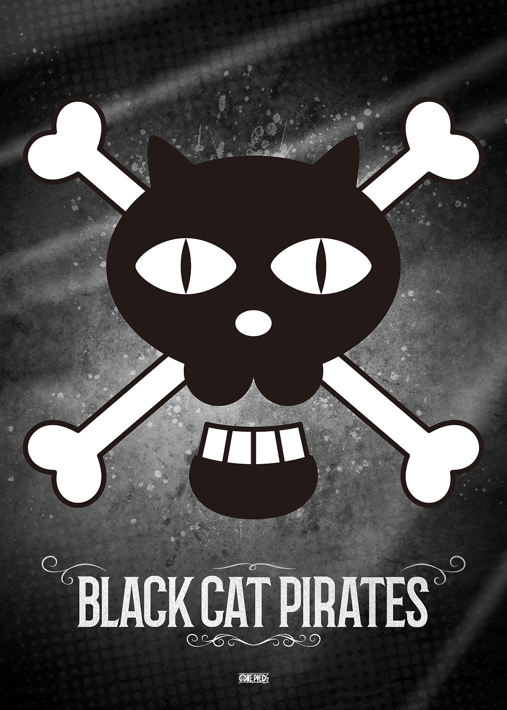 Jolly Rogers Black Cat Pirates: постер из коллекции One Piece