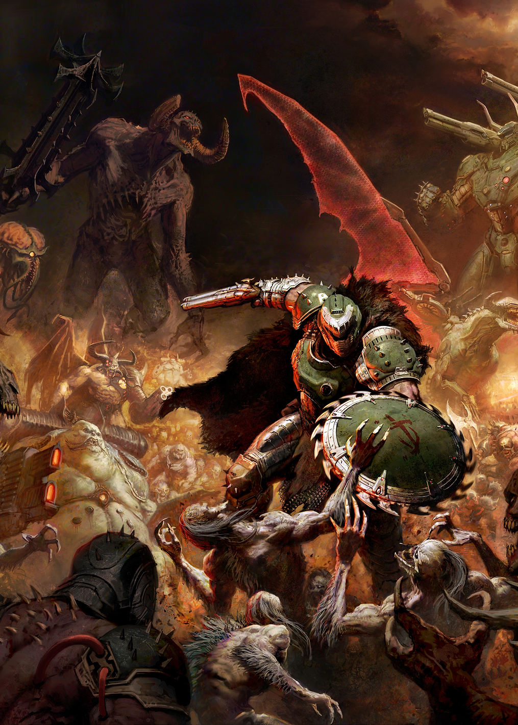 DOOM: The Dark Ages - Hell Unleashed: постер из коллекции Doom