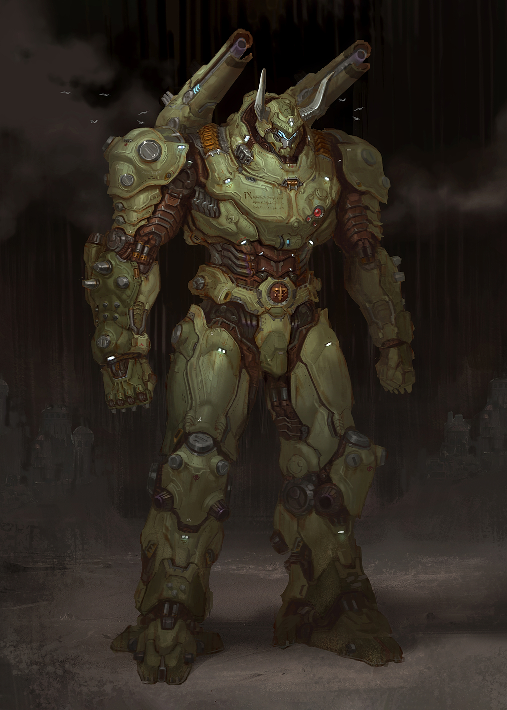 DOOM: The Dark Ages - Slayer Atlan Mech: постер из коллекции Doom