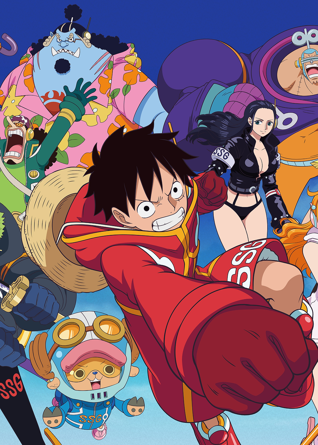 Straw Hat Pirates Egghead Arc adventure: постер из коллекции One Piece