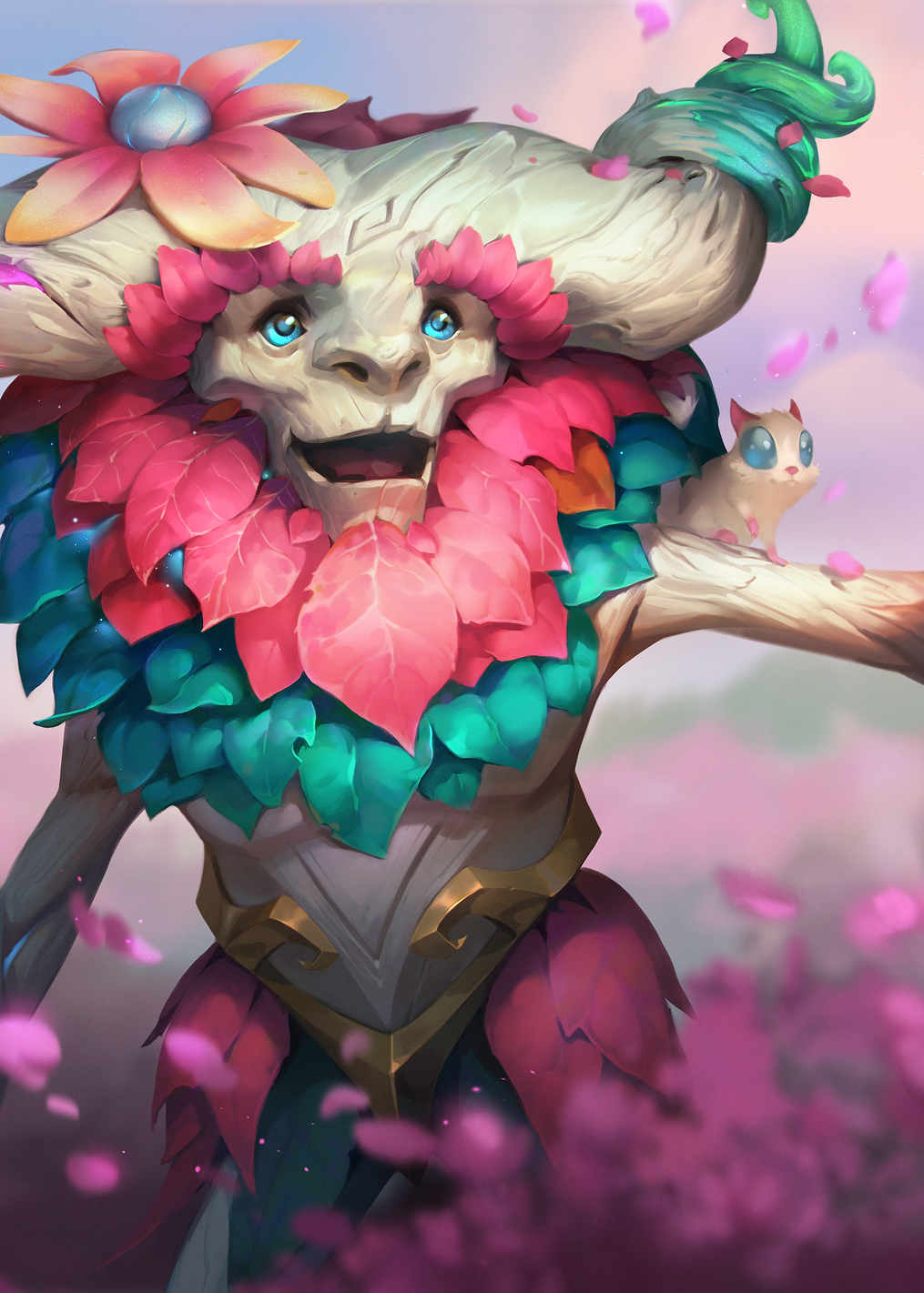Ivern Spirit Blossom: постер из коллекции League of Legends