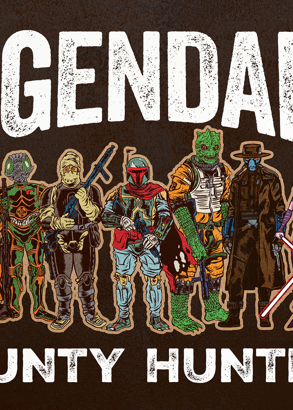 Legendary Bounty Hunters: постер из коллекции Star Wars
