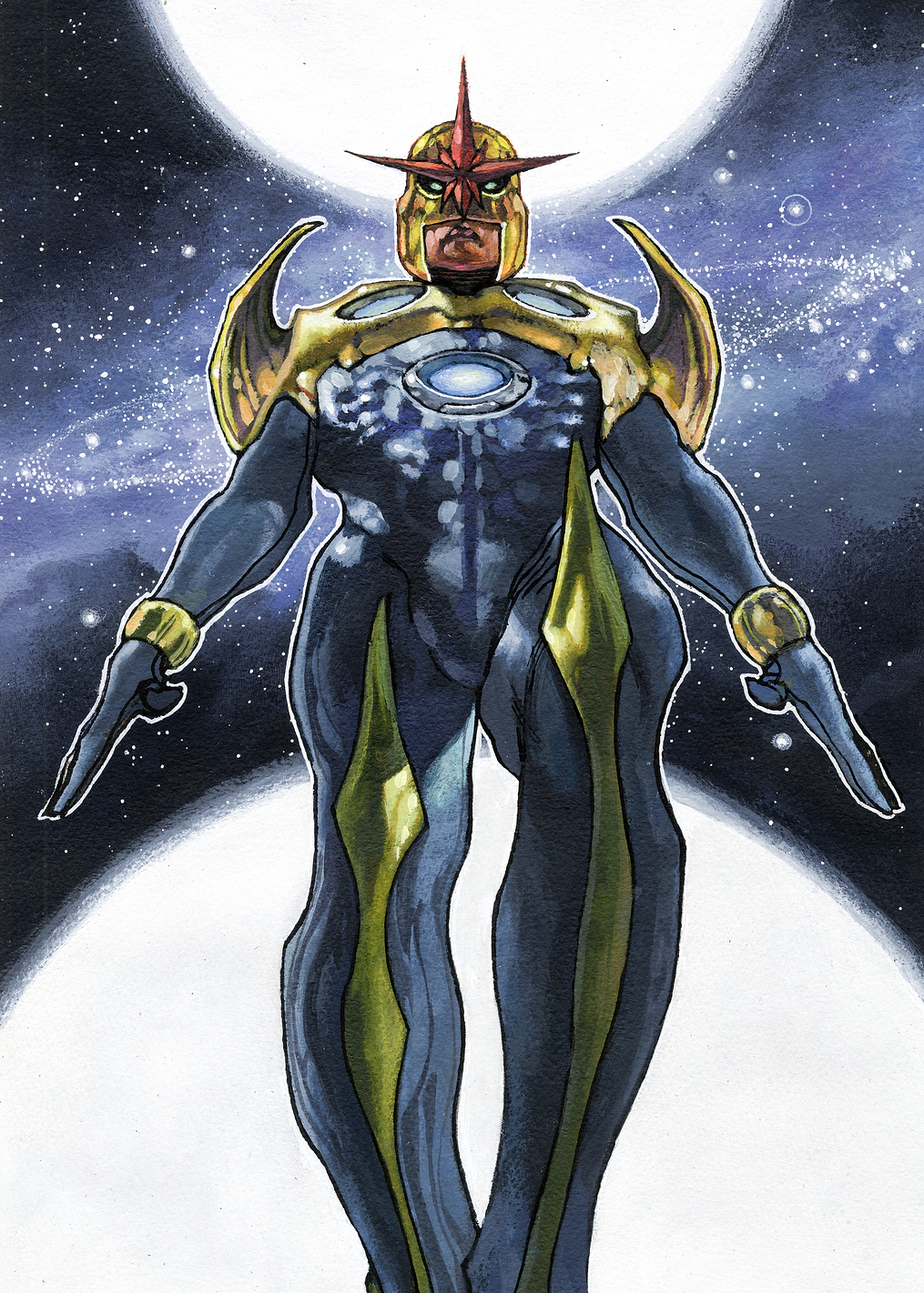 Nova Ascends in the Cosmos: постер из коллекции Marvel