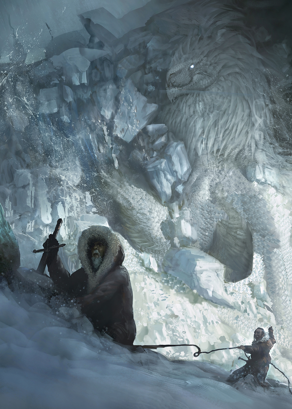 D&D Handbook White Dragon: постер из коллекции Dungeons And Dragons