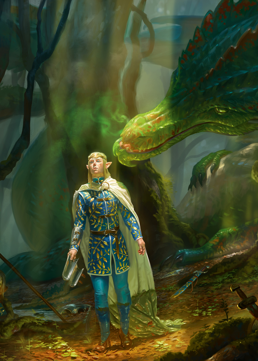 D&D Handbook Green Dragon: постер из коллекции Dungeons And Dragons