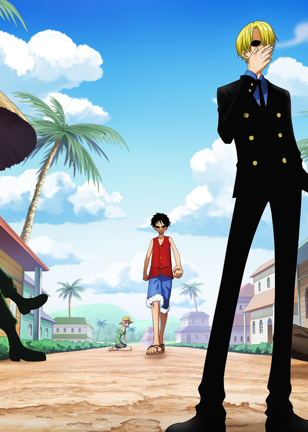 Iconic Moments Brushed The Walk To Arlong Park: постер из коллекции One Piece