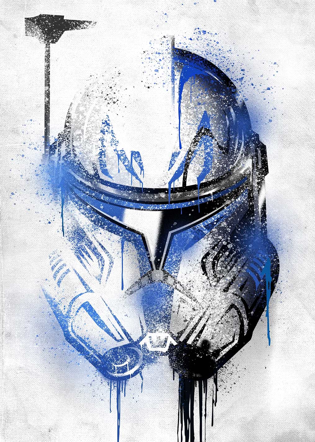 Captain Rex Graffiti: постер из коллекции Star Wars
