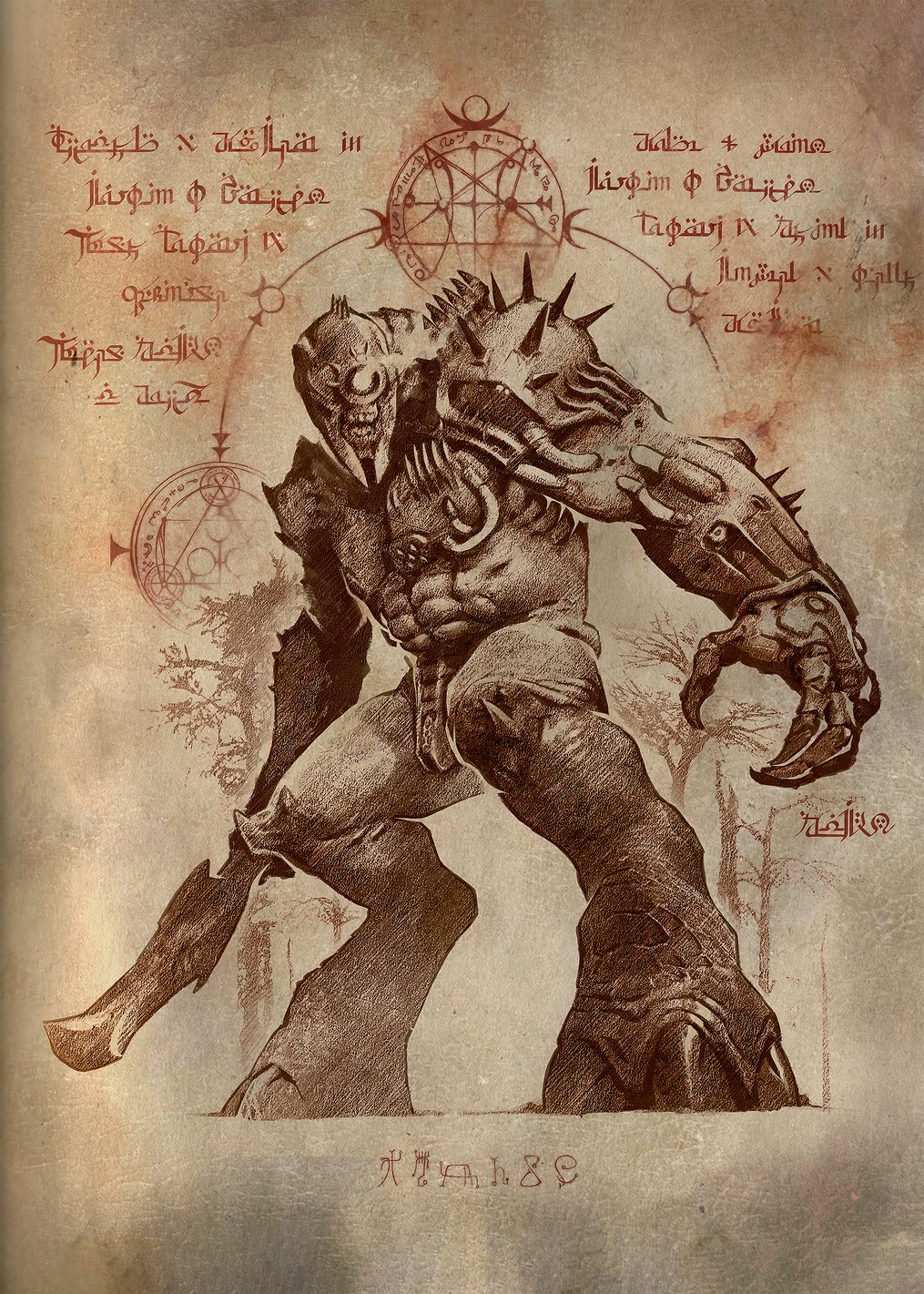 DOOM: The Dark Ages - Serf Halbert: постер из коллекции Doom