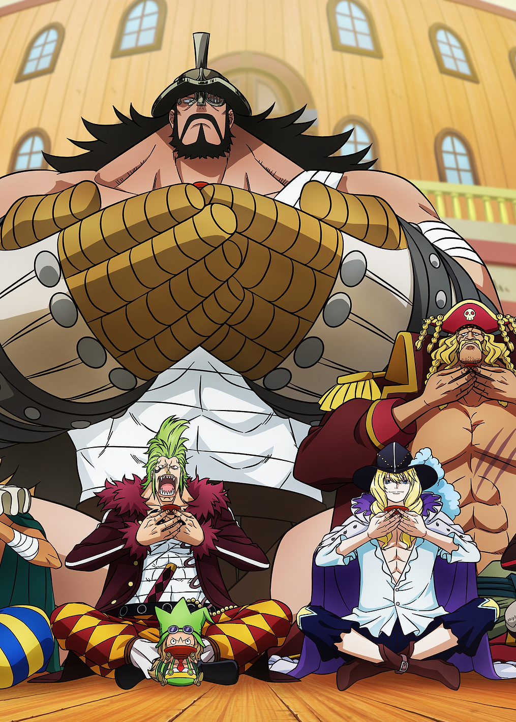 Iconic Moments Brushed Straw Hat Grand Fleet Union: постер из коллекции One Piece