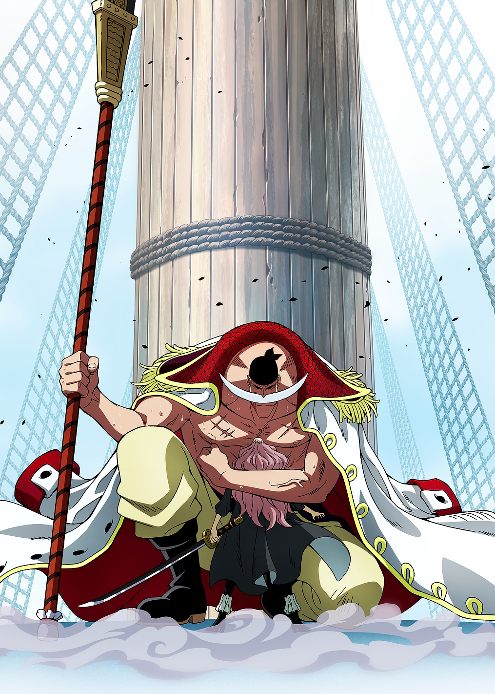 Iconic Moments Brushed Whitebeard Forgives Squard: постер из коллекции One Piece