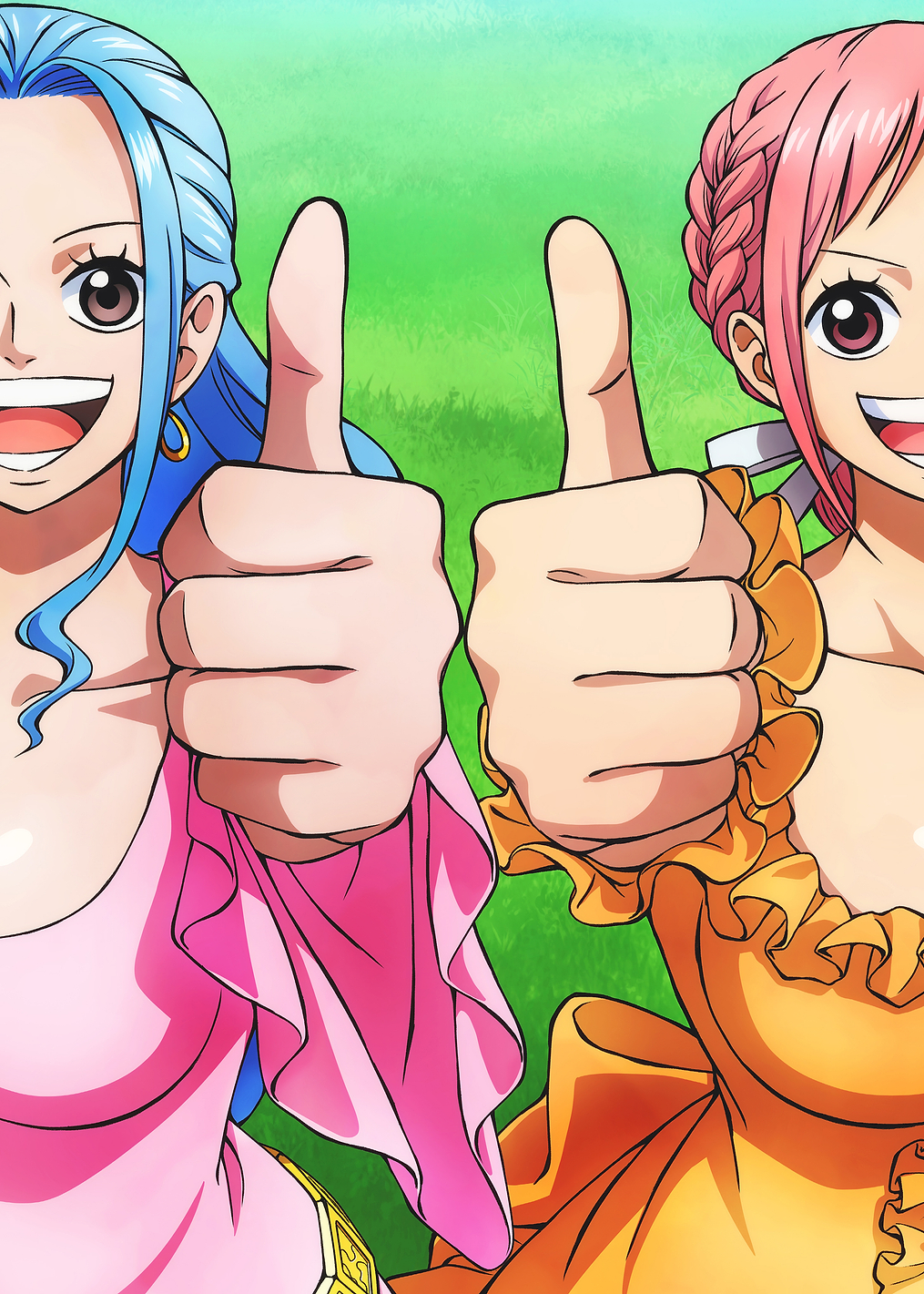 Iconic Moments Brushed Rebecca & Vivi: постер из коллекции One Piece