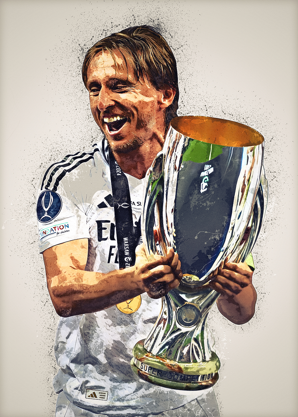 Luka Modric: постер из коллекции Лука Модрич