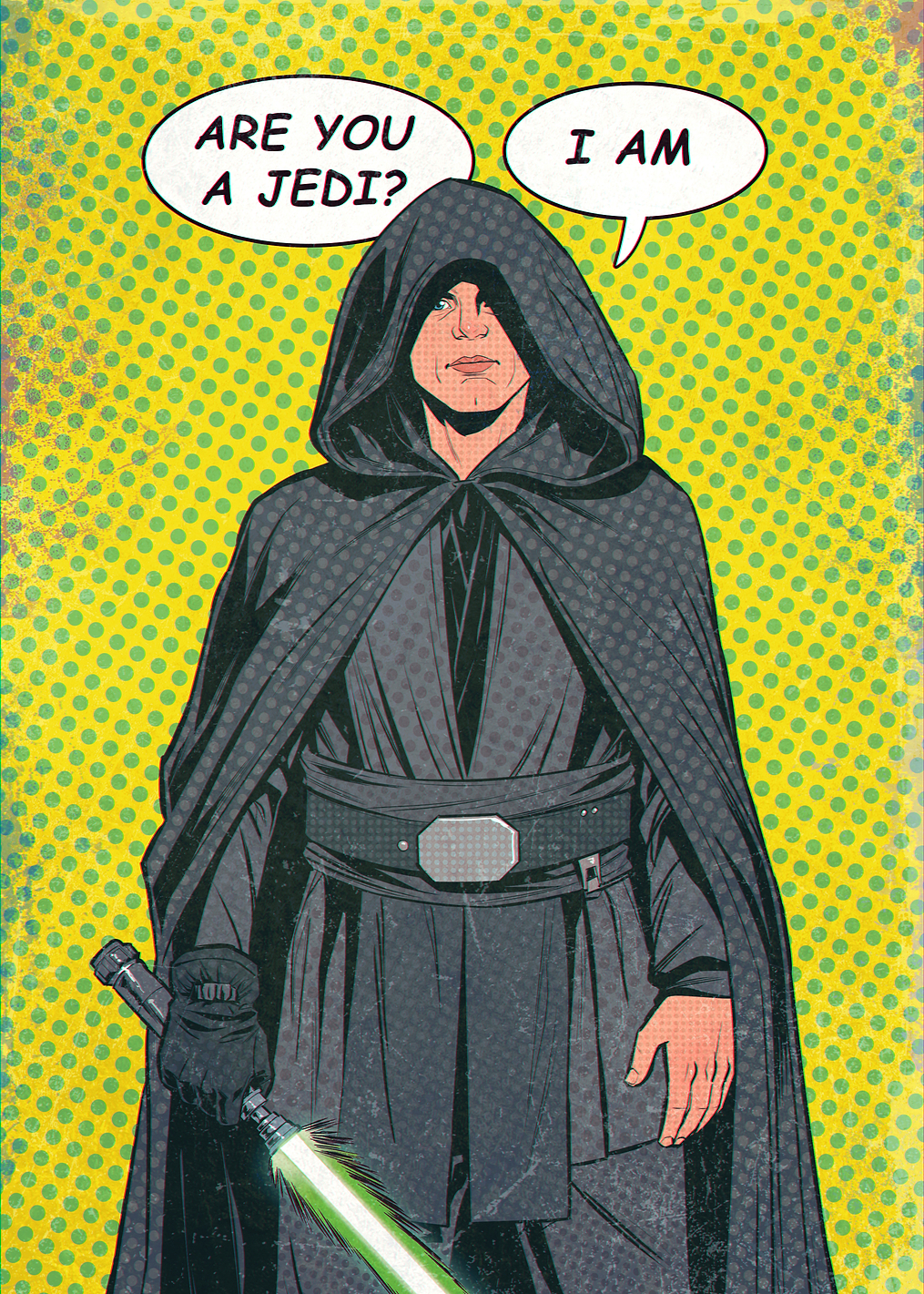 Are you a Jedi?: постер из коллекции Star Wars
