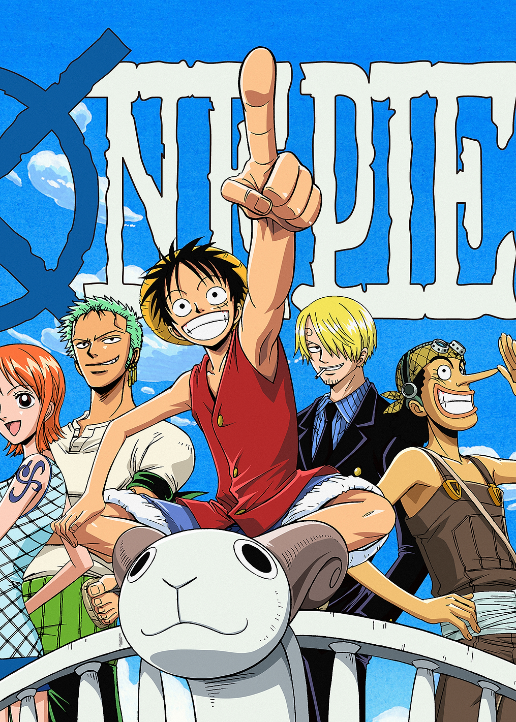 Alabasta Straw Hats on Going Merry: постер из коллекции One Piece