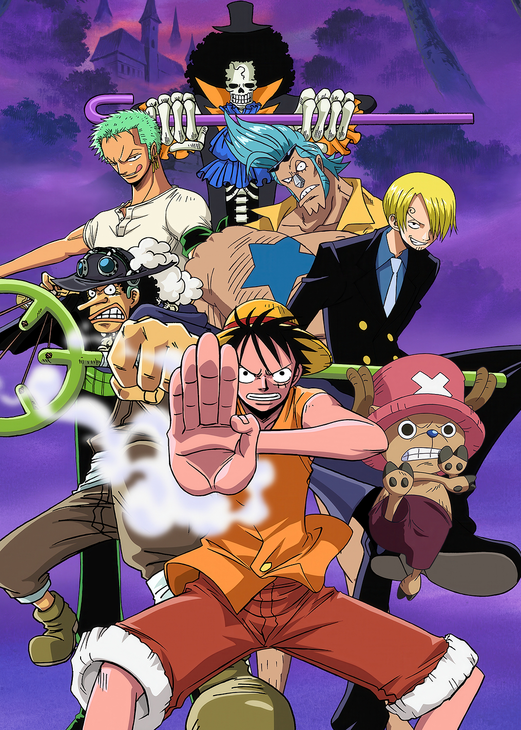 Thriller Bark Straw Hat Pirates: постер из коллекции One Piece