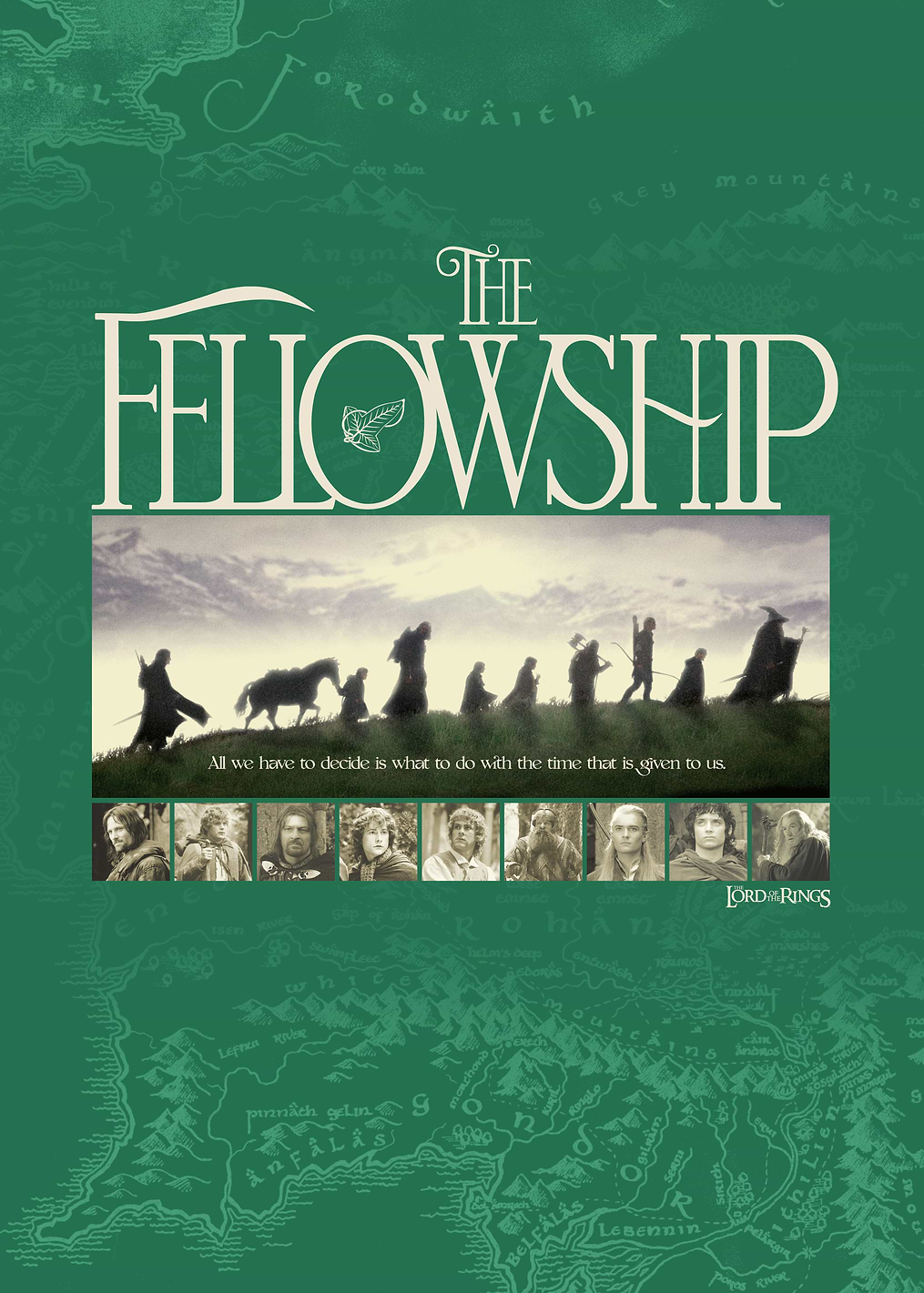 The Fellowship of the Ring Poster: постер из коллекции Middle-earth