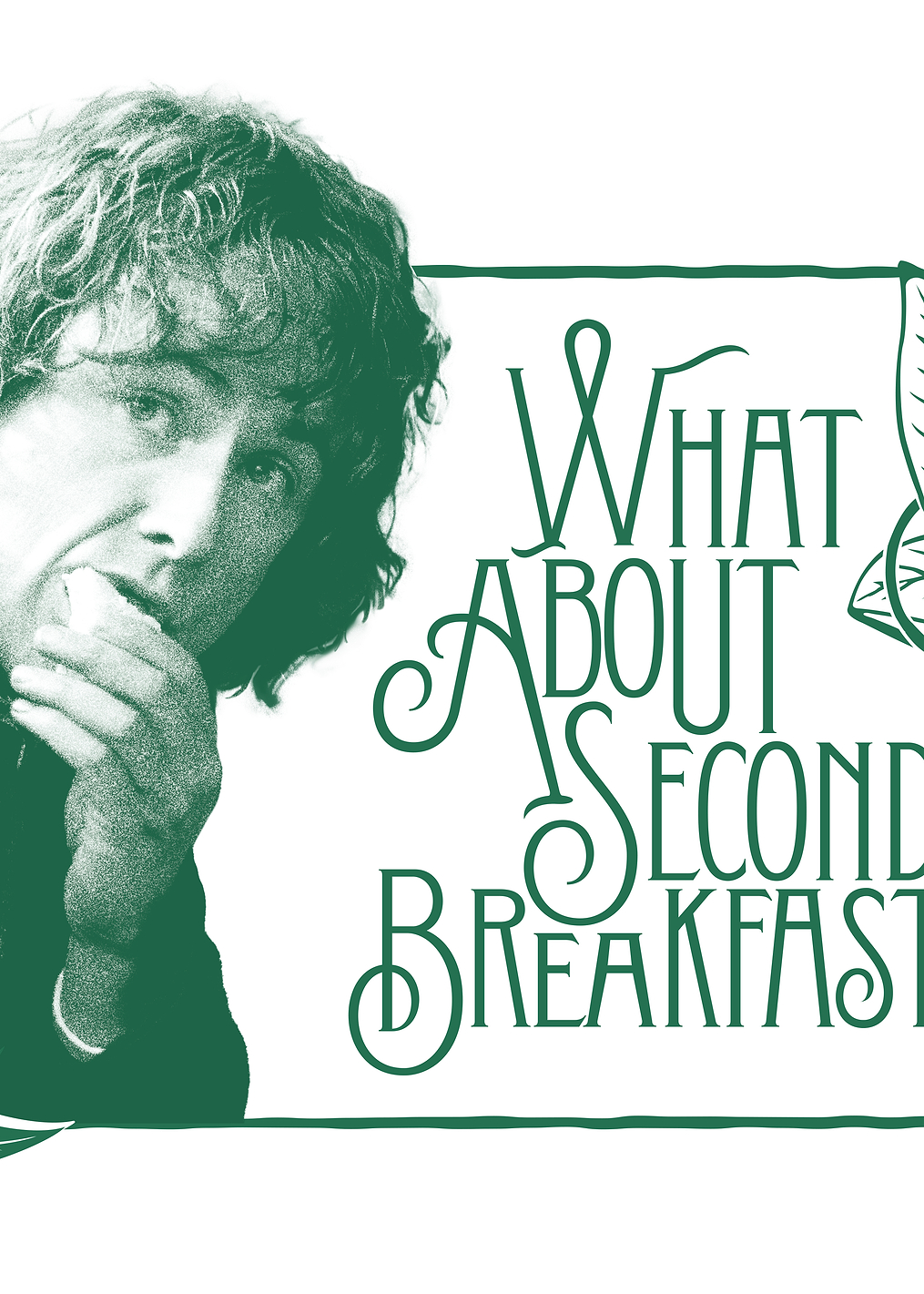 Pippin Took: What About Second Breakfast?: постер из коллекции Middle-earth