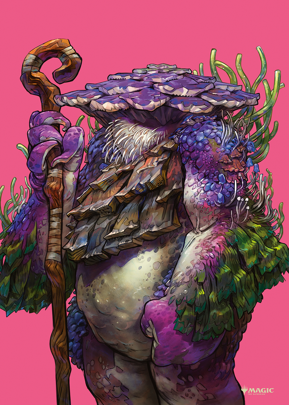 MTG: Slimefoot, the Stowaway: постер из коллекции Magic: The Gathering