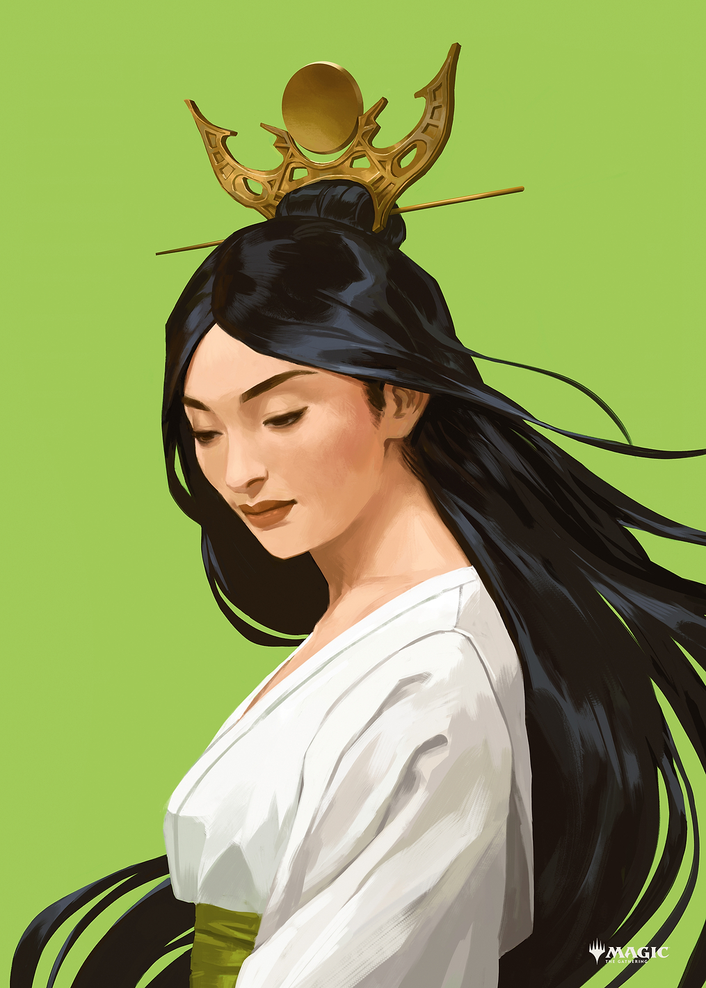 MTG: Azusa, Lost but Seeking: постер из коллекции Magic: The Gathering