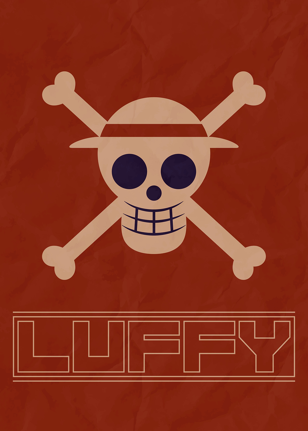 Monkey D. Luffy Flag: постер из коллекции One Piece