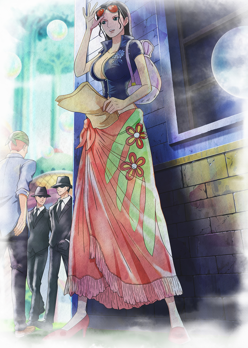 Iconic Watercolor Robin Returns After 2 Years: постер из коллекции One Piece