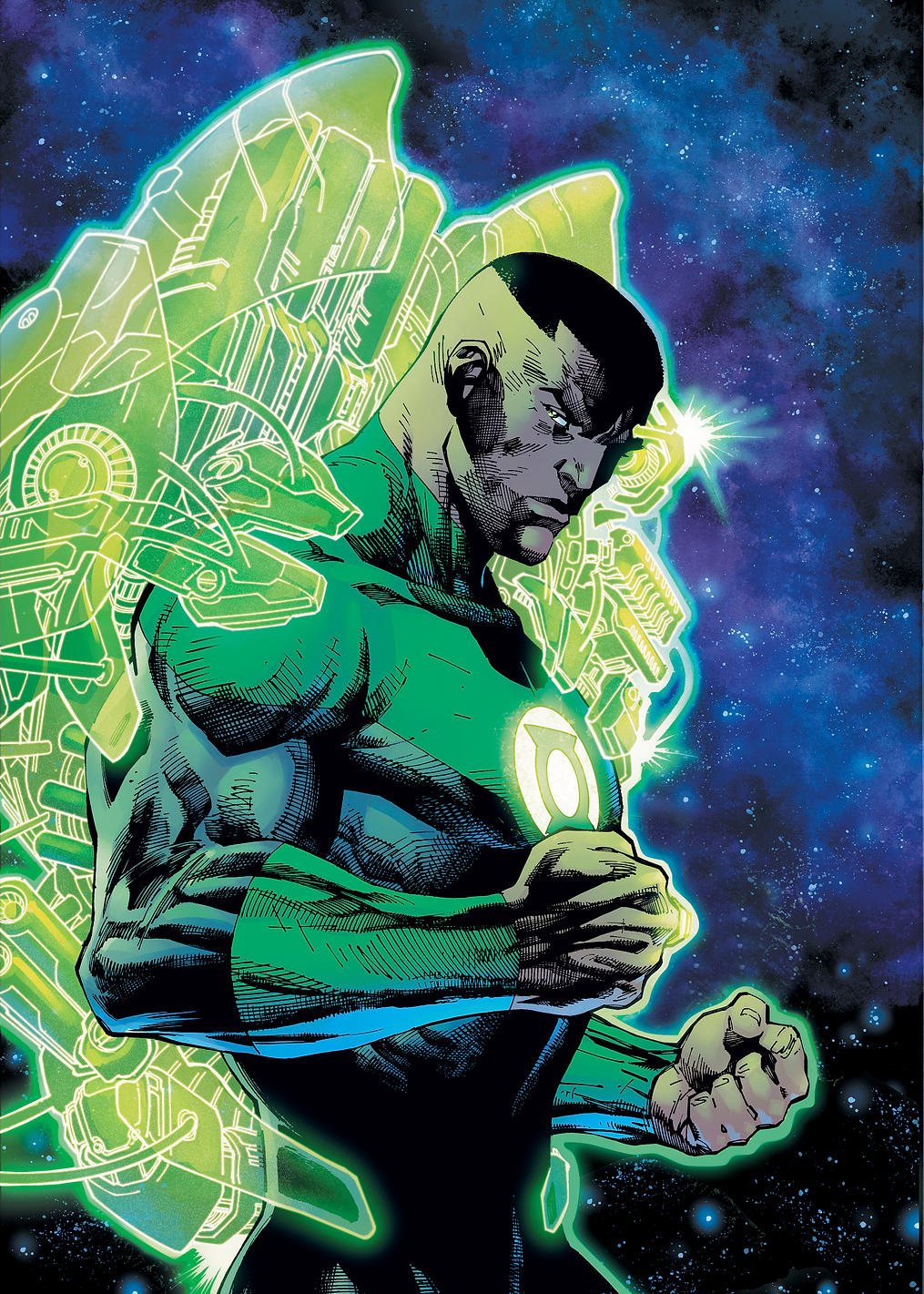 Green Lantern John Stewart's Cosmic Might: постер из коллекции DC Comics