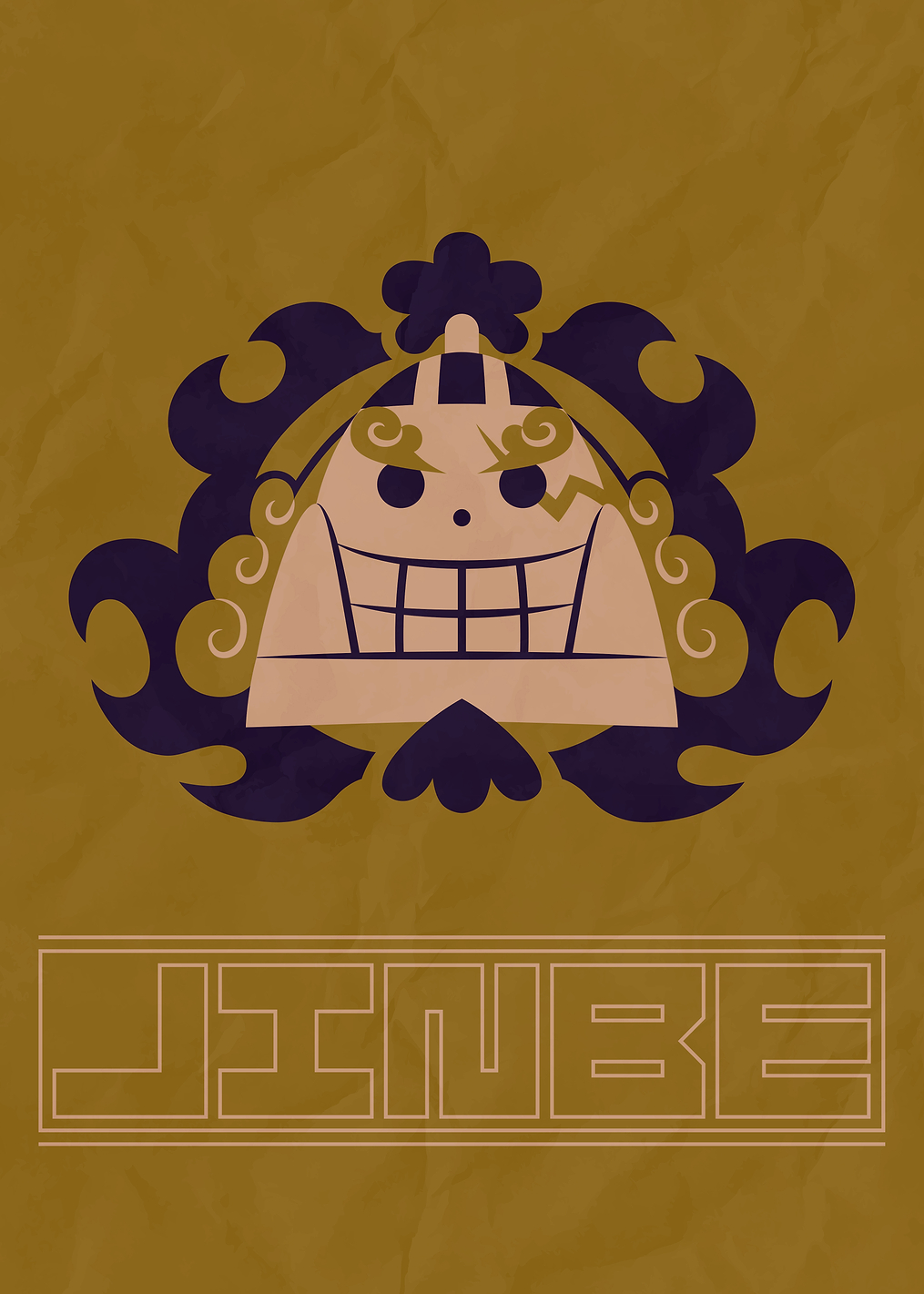 Jinbe Flag: постер из коллекции One Piece