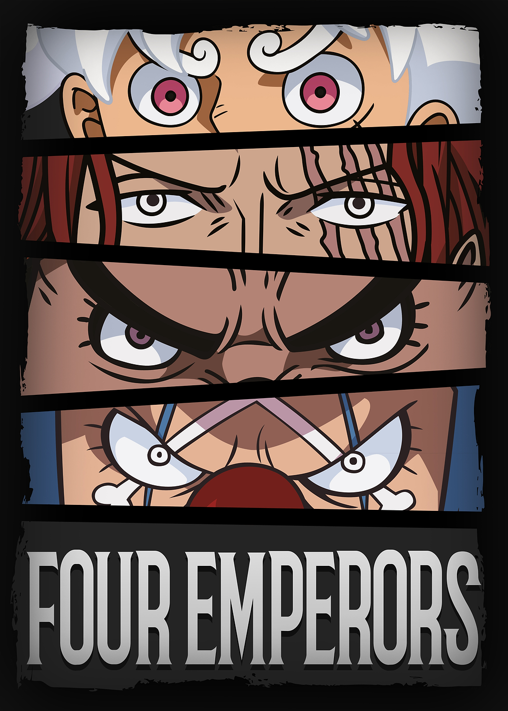 The Eyes - Four Emperors: постер из коллекции One Piece