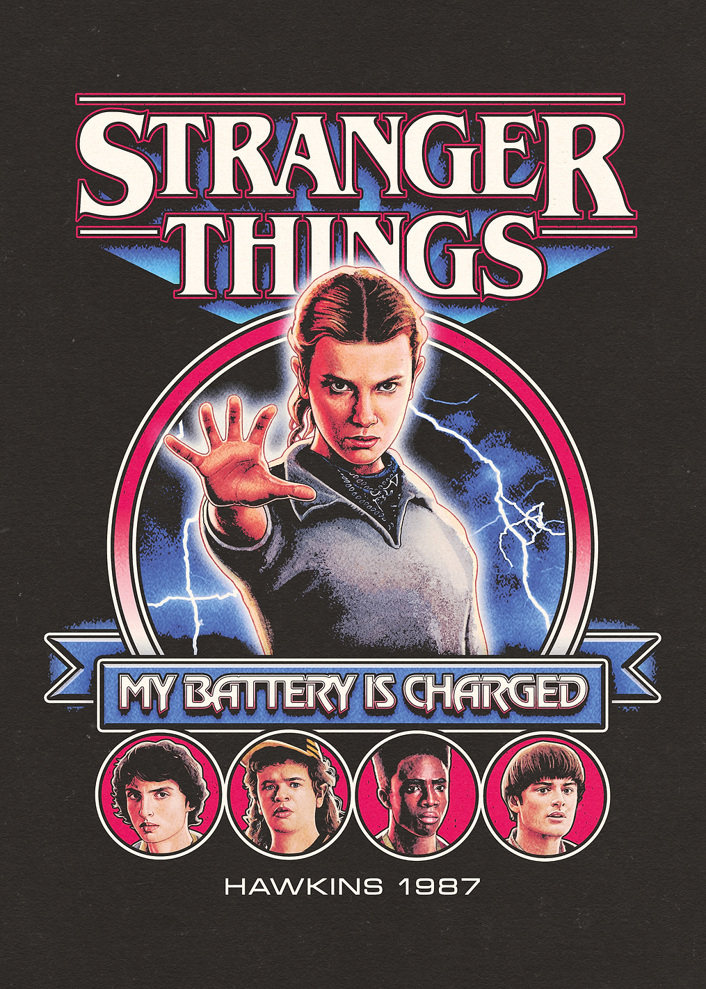 Stranger Things: Eleven's Power Charged: постер из коллекции Stranger Things Series