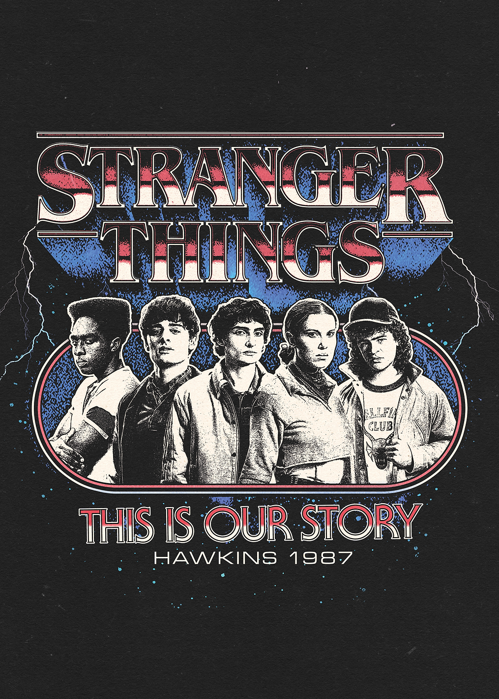 Stranger Things: Hawkins 1987 Crew: постер из коллекции Stranger Things Series
