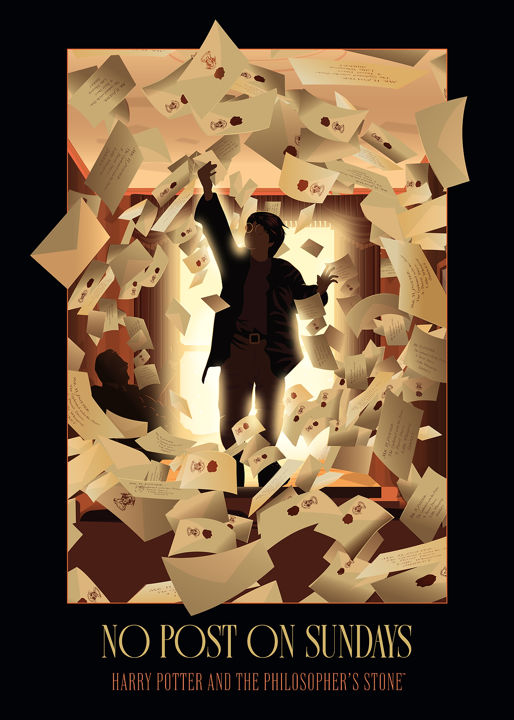 Harry Potter: No Post on Sundays: постер из коллекции Wizarding World