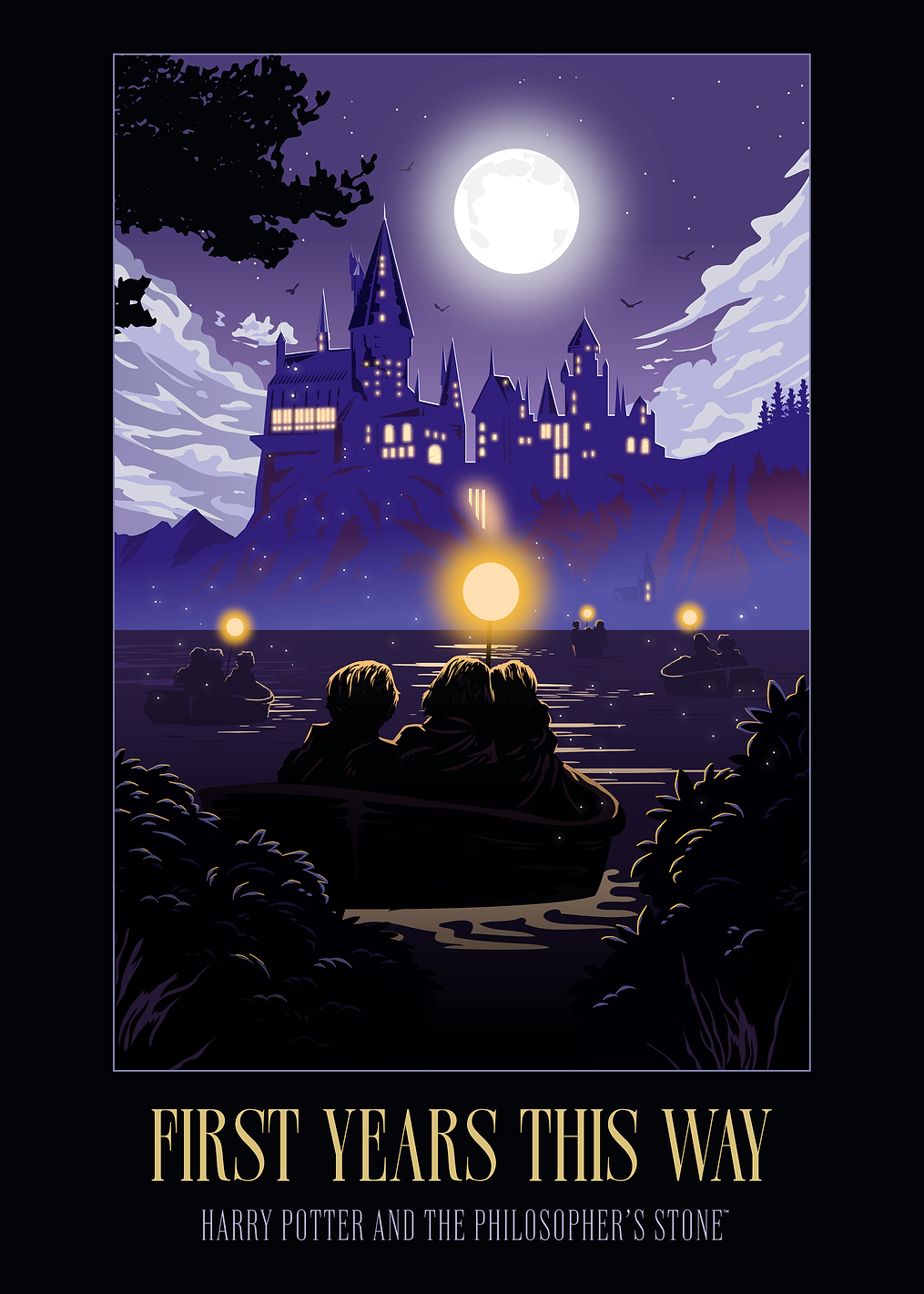 Hogwarts First Year Arrival: постер из коллекции Wizarding World