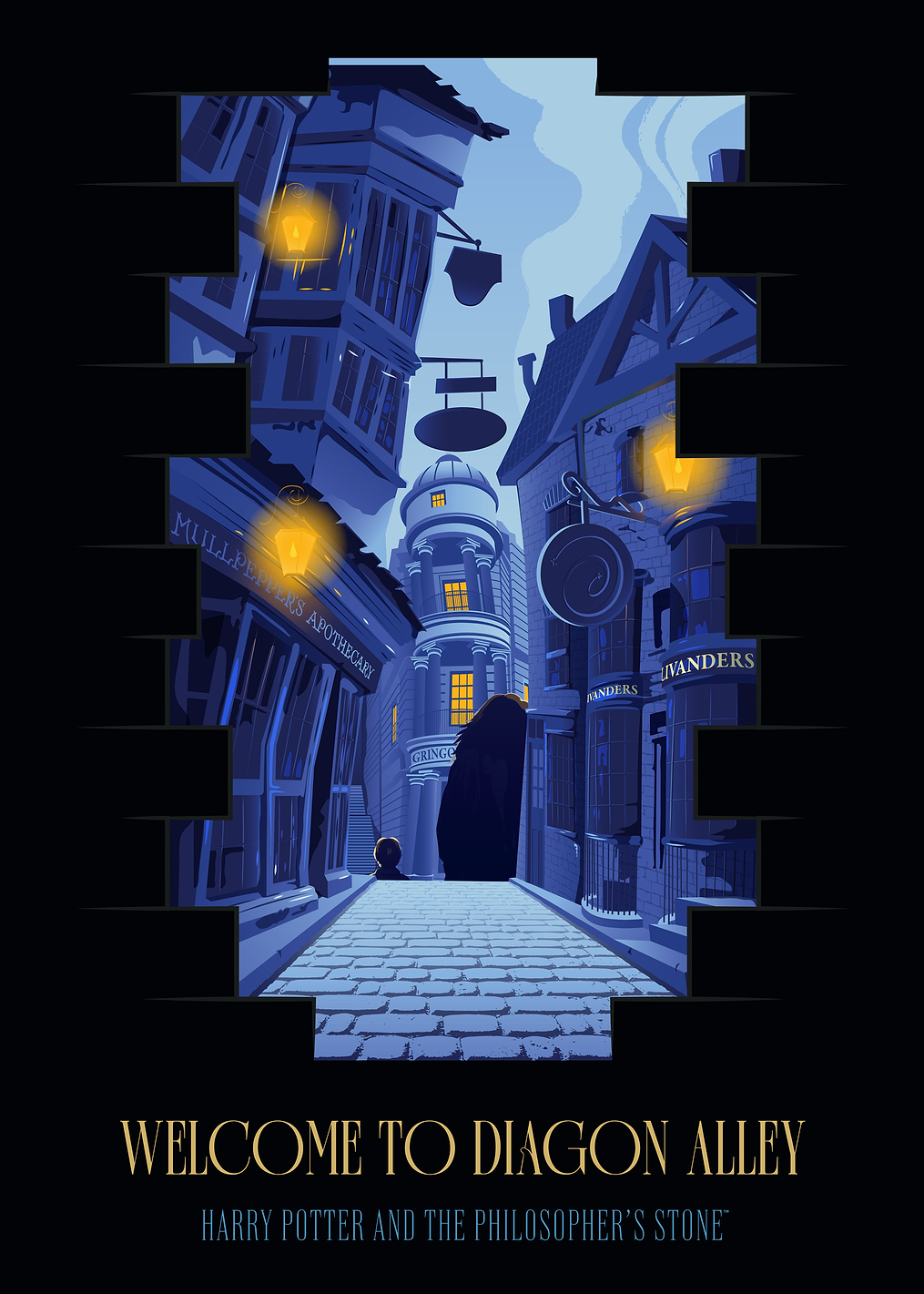 Harry Potter: Diagon Alley: постер из коллекции Wizarding World