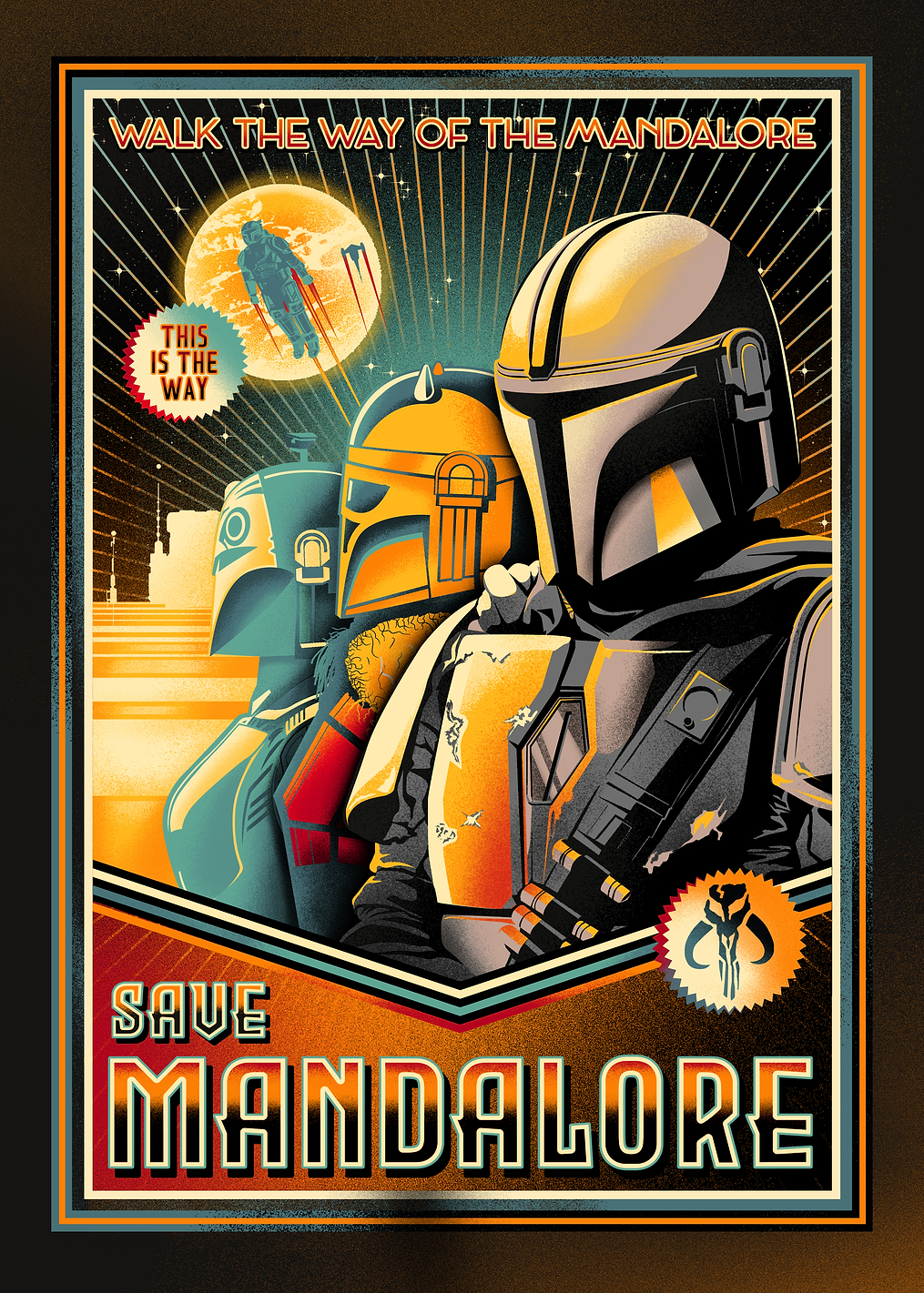 Save Mandalore: постер из коллекции Star Wars