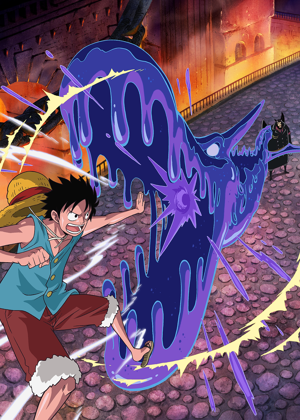 Summit War Luffy vs Magellan: постер из коллекции One Piece