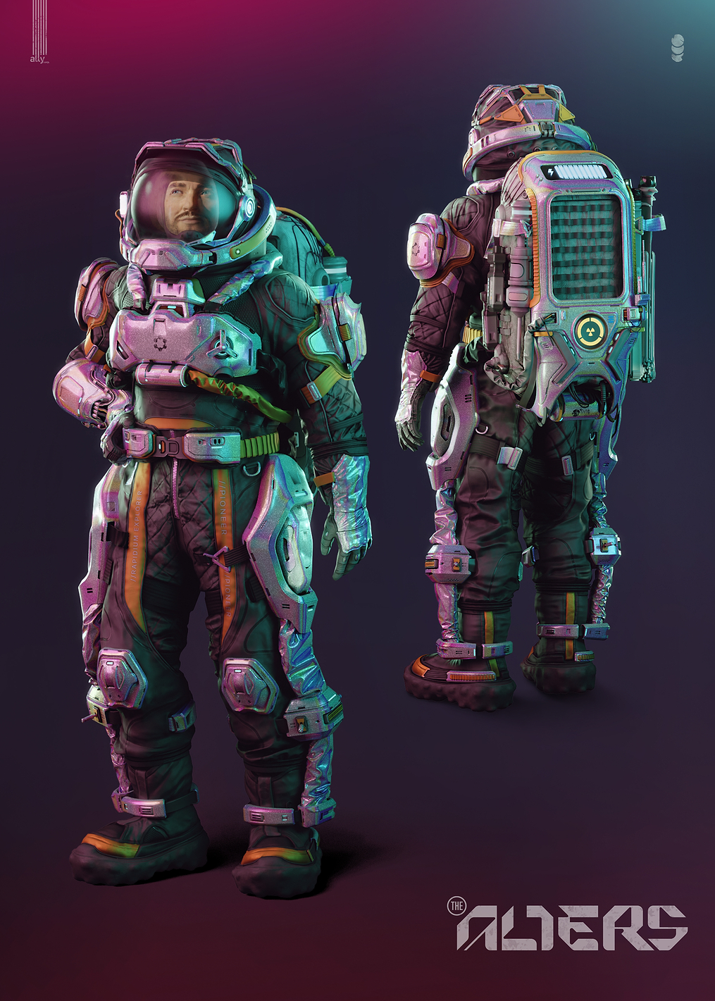 Spacesuit: постер из коллекции 11 Bit Studios