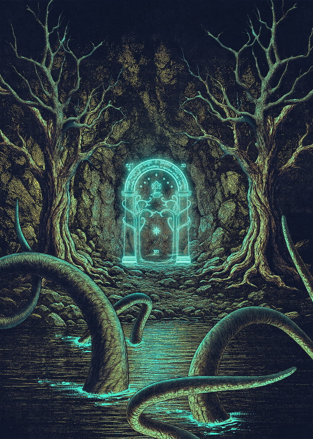 Moria Gate: Watcher's Grasp: постер из коллекции Middle-earth