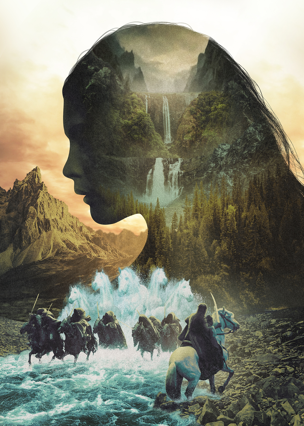 Arwen's Fury at the Ford: постер из коллекции Middle-earth