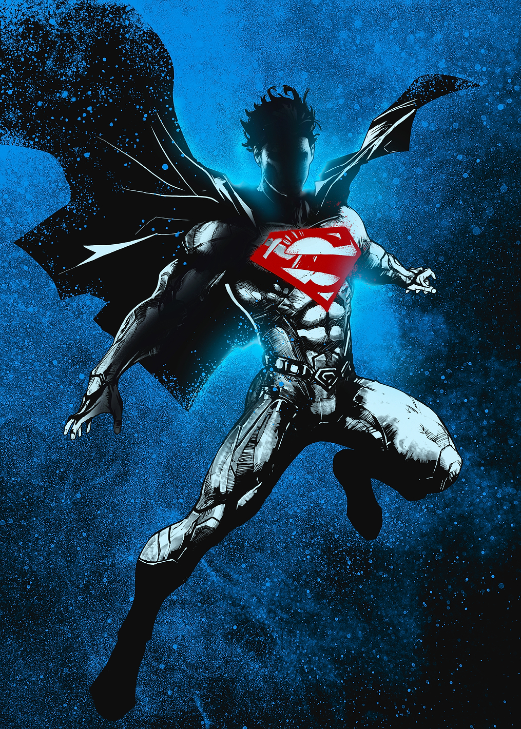 Iconic Superman, Modern Edge: постер из коллекции DC Comics